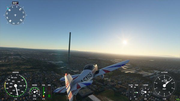 Mystery Australian skyscraper in the new Microsoft Flight Simulator Mystery Australian skyscraper in the new Microsoft Flight Simulator