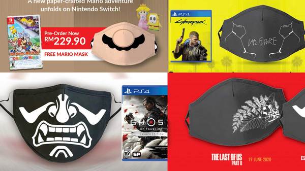 Gaming masks are the newest preorder craze Gaming masks are the newest preorder craze