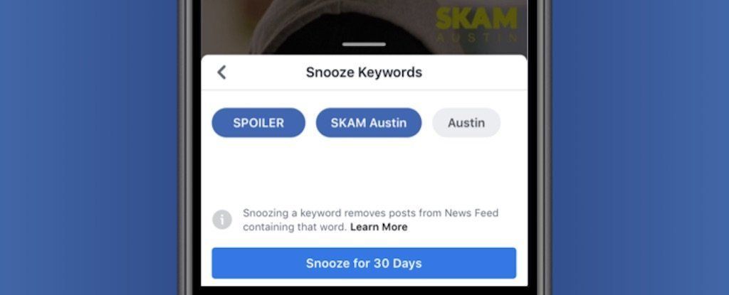 Blocking spoilers from your Facebook feed is officially in the works
