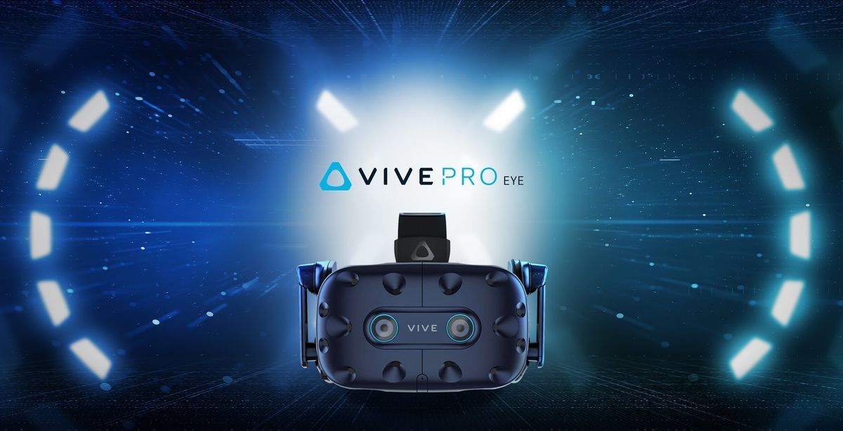 HTC adds eye tracking to VR with its Vive Pro Eye headset