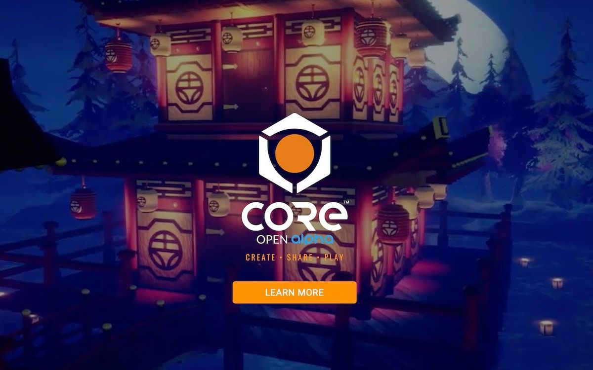 New open game builder Core gets big backing from Epic Games