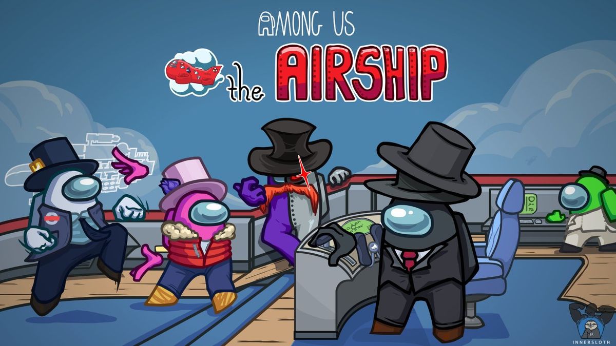 Among Us' Airship map out now, big updates soon including new art style