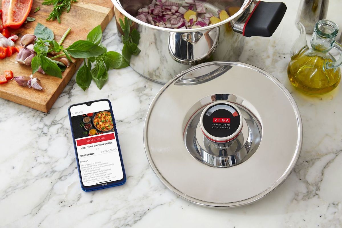 Zega cookware: trying too hard to be 'smart', but still a smart one pot cooker