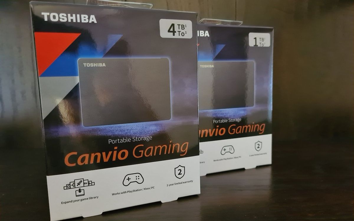 Toshiba Canvio Gaming Portable Storage deletes your uninstall anxiety