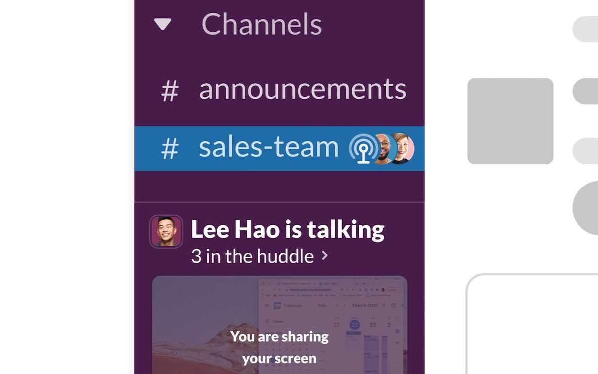 Slack just launched the best audio room concept yet with Slack Huddles