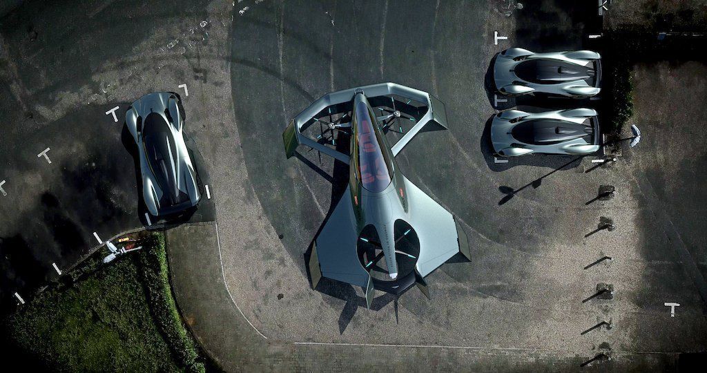 Aston Martin's Autonomous Flying Car Concept Is Sleek And Sexy
