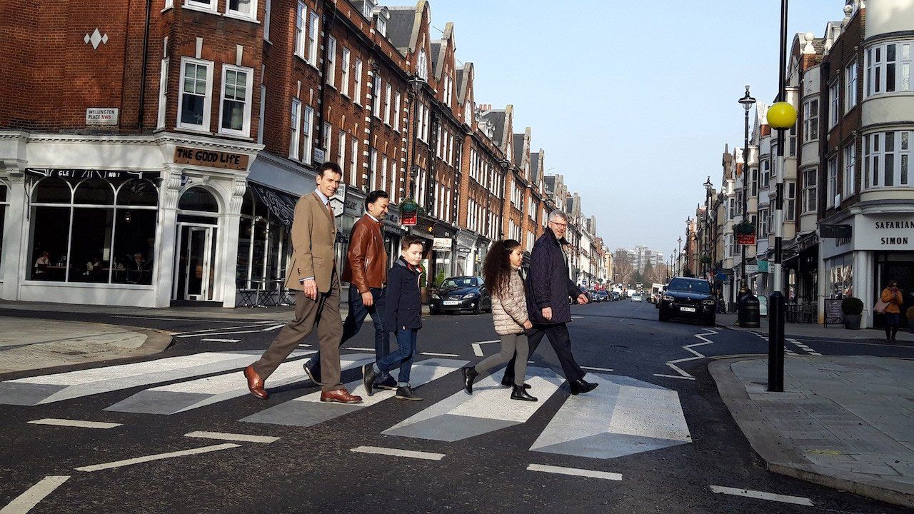 Meet London's new optical illusion zebra crossing designed to make drivers take notice