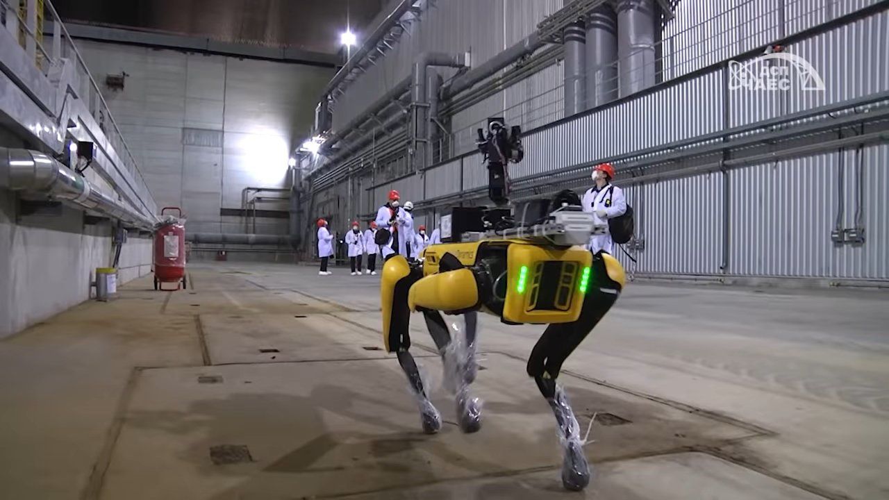 Spot the robodog visits Chernobyl, sure to gain new radioactive powers now
