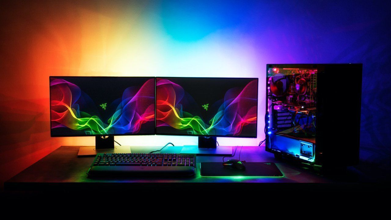 Like moths to the RGB