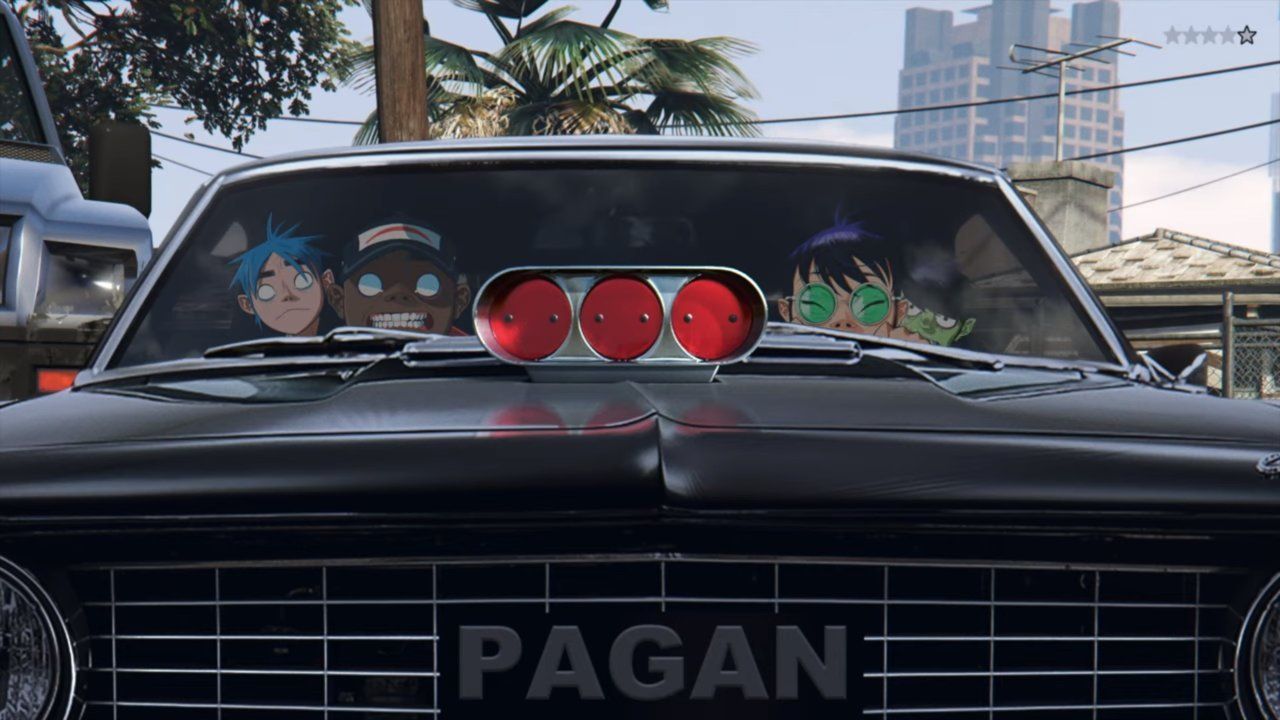 Gorillaz latest music video takes place in GTA V, because why not