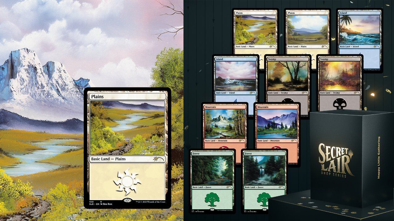Bob Ross landscape paintings to feature in new Magic: the Gathering set