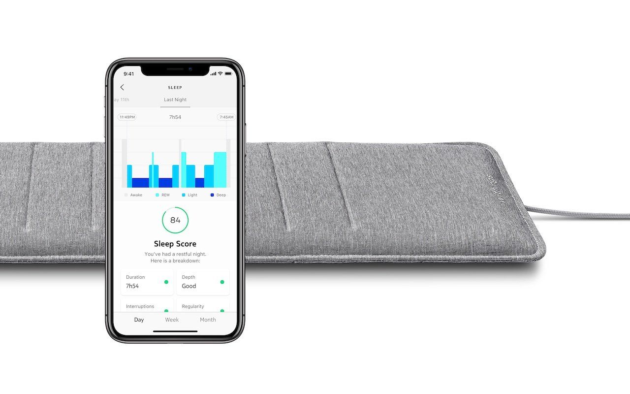 Take sleep more seriously with a Withings Sleep Analyzer
