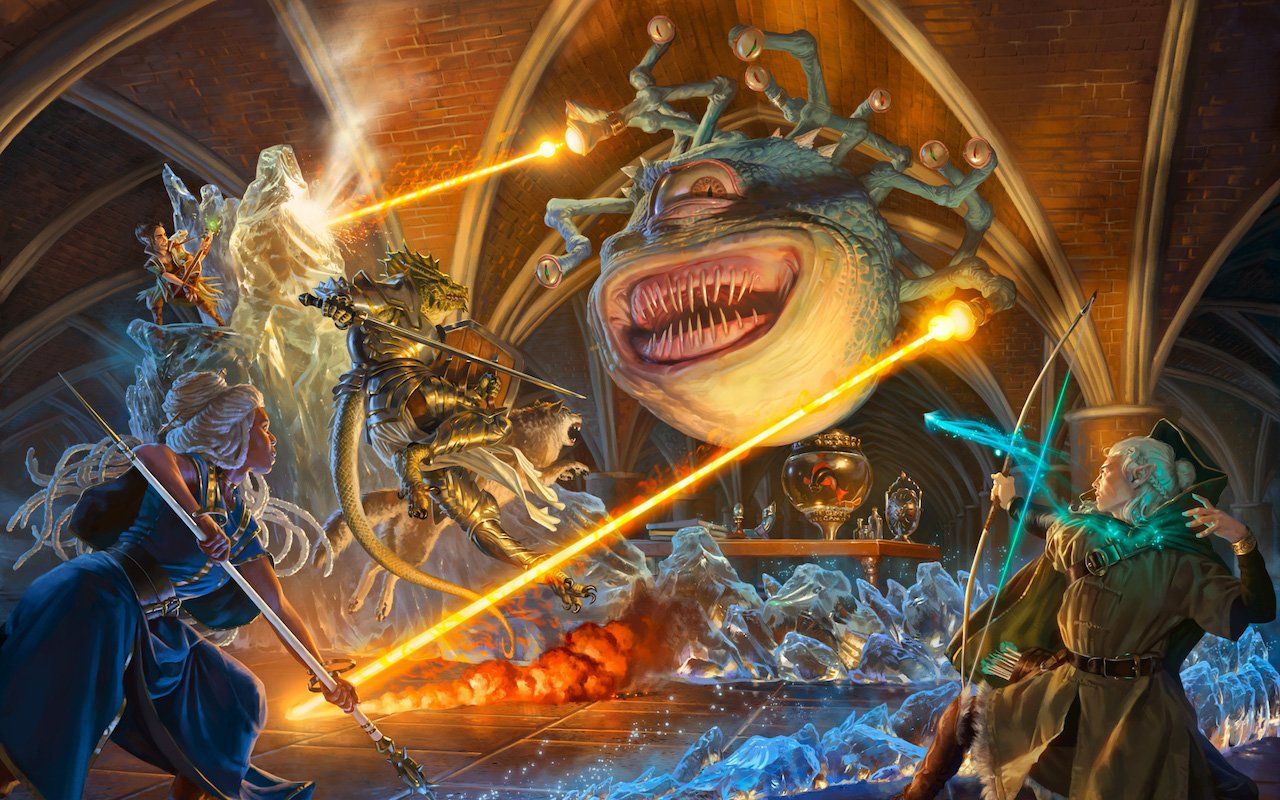 Inside the making of the new Dungeons & Dragon's Magic The Gathering set