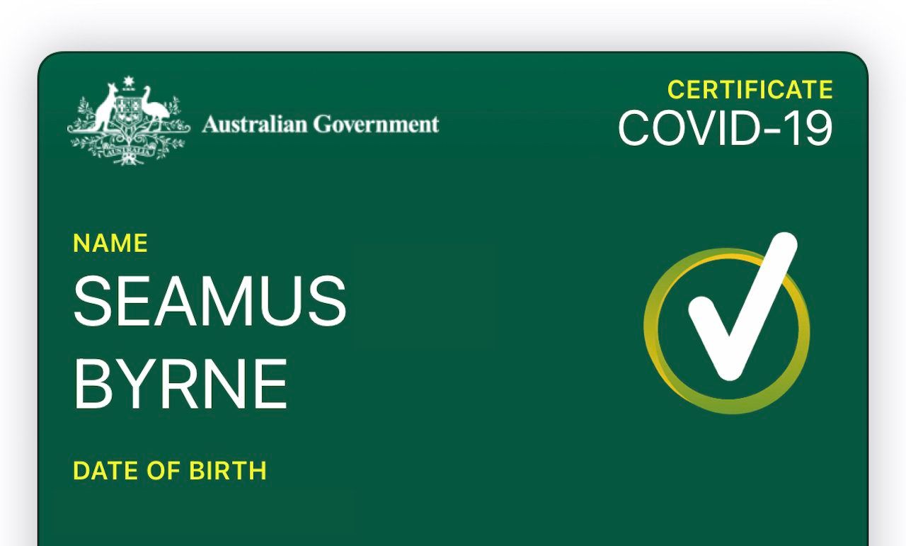 Australia's COVID-19 vaccine certificate now load into digital wallets