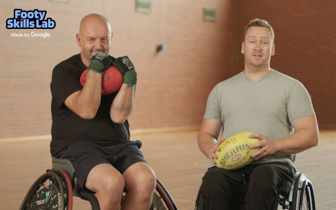 Google and AFL update skills app to make footy more accessible