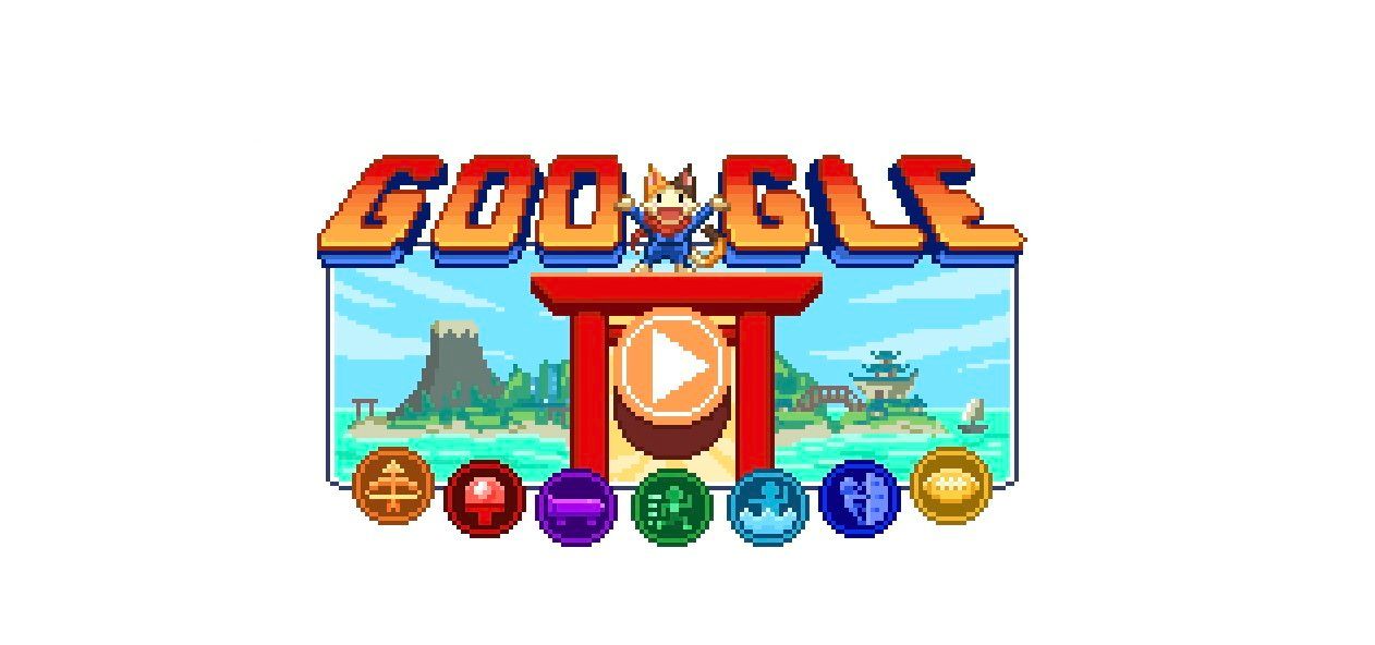 Today's Google Doodle is an Olympic-inspired video game and it's