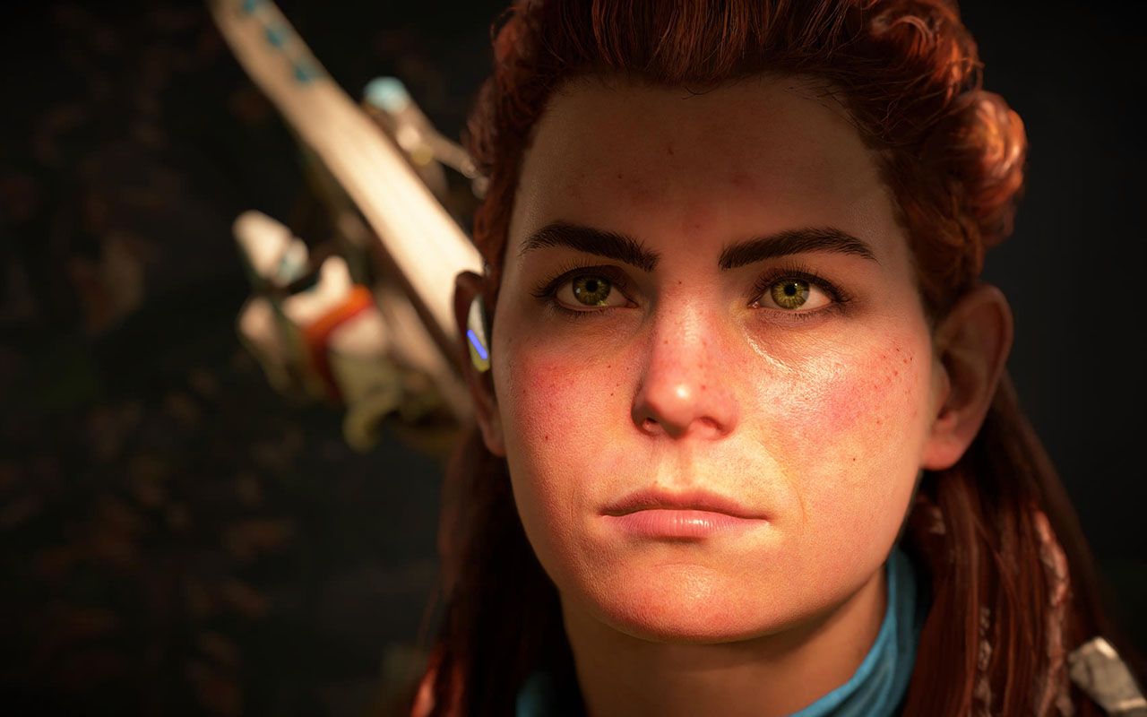 Horizon Forbidden West Aloy close-up