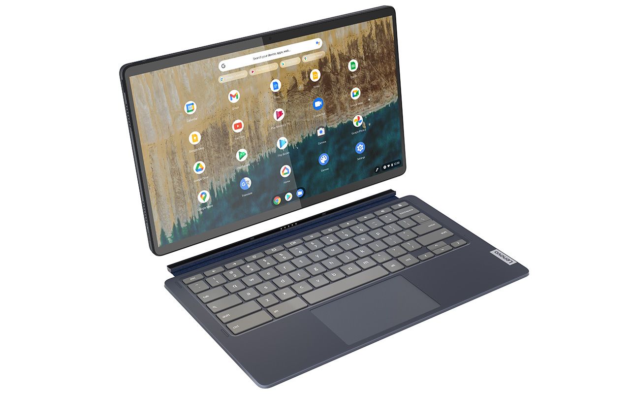 Lenovo IdeaPad Duet 5 Chromebook tablet and keyboard detached